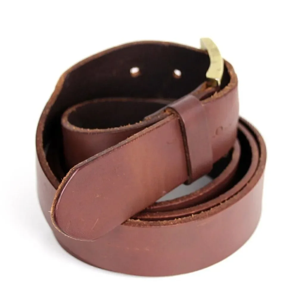 Mexico SADDLE BROWN GENUINE LEATHER 1 3/8